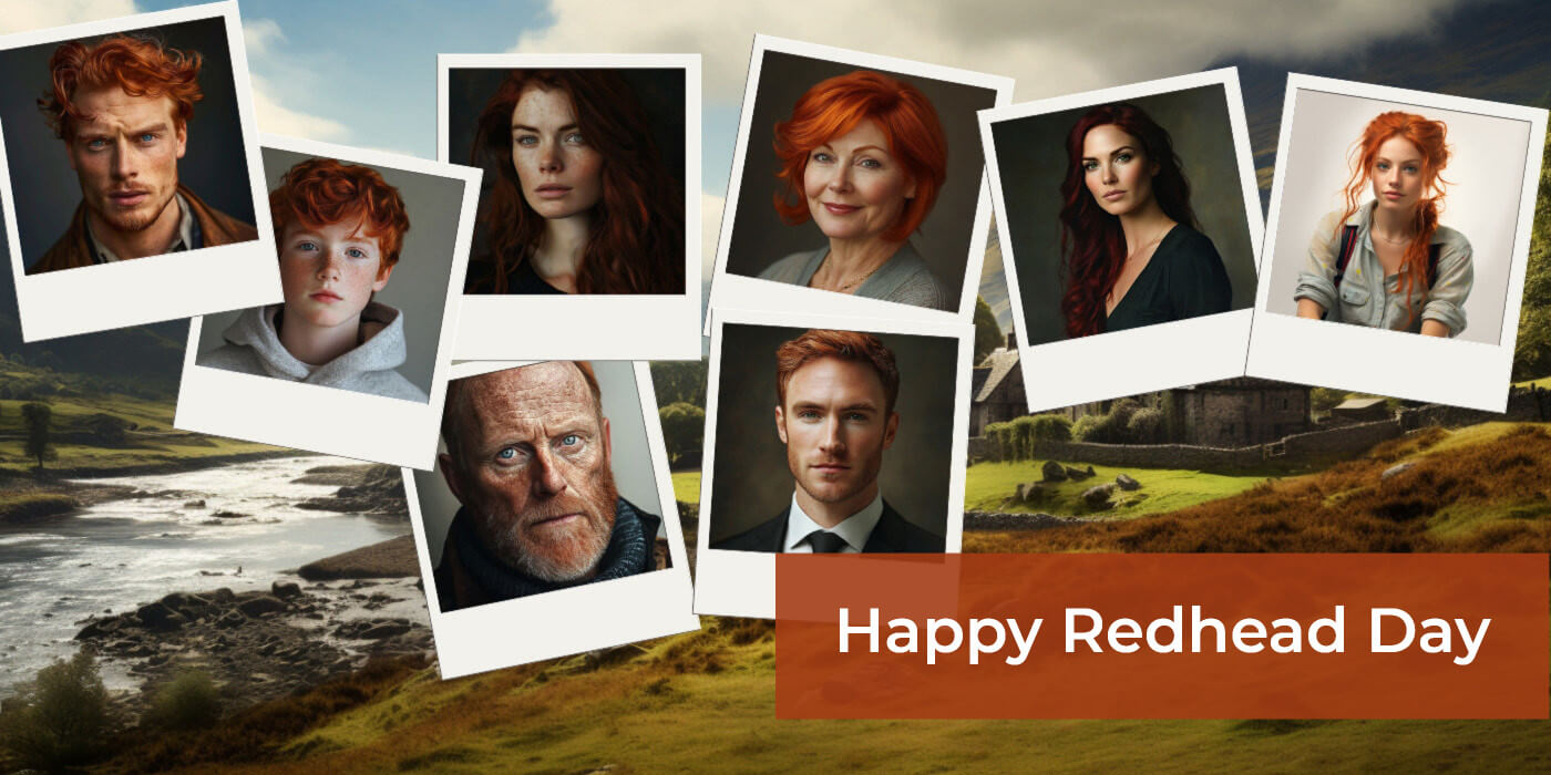 rothaarig, Kirkby, kapriole der Natur