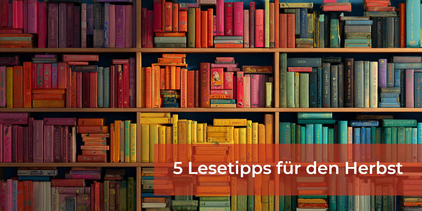 Bildbeschreibung: vollgestopftes Bücherregal mit farbenfrohen Covern