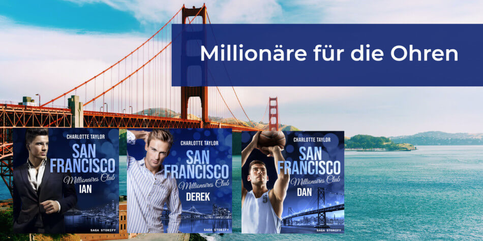 Hörbücher, Audiobooks San Francicso Millionaires Club von Charlotte Taylor