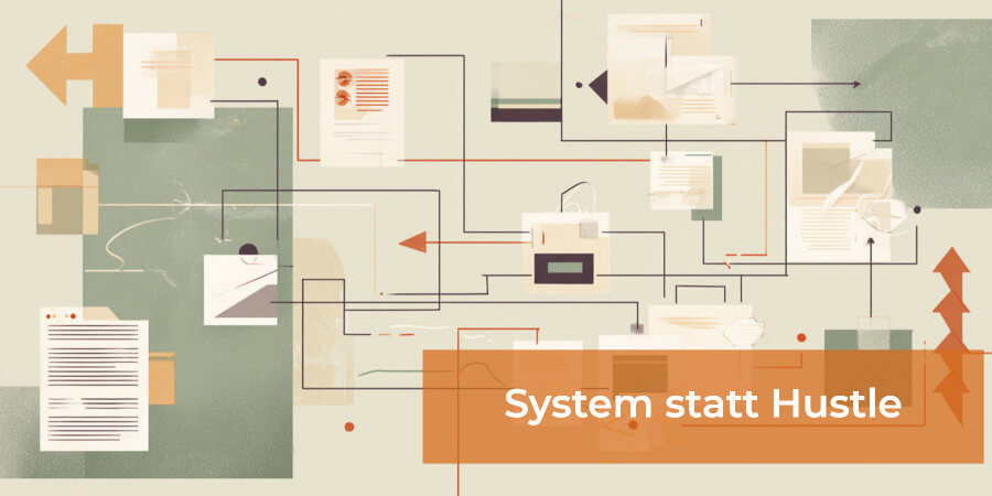 Warum ein klares System wildem Herumprobieren überlegen ist.